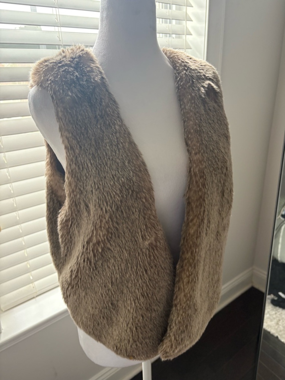 Aerie Faux Fur Vest